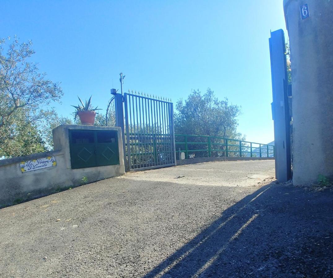 Appartamento Il Limoneto Furore Esterno foto